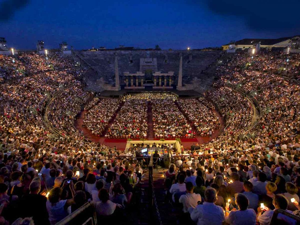 Arena di Verona dove musica ed emozioni si fondono